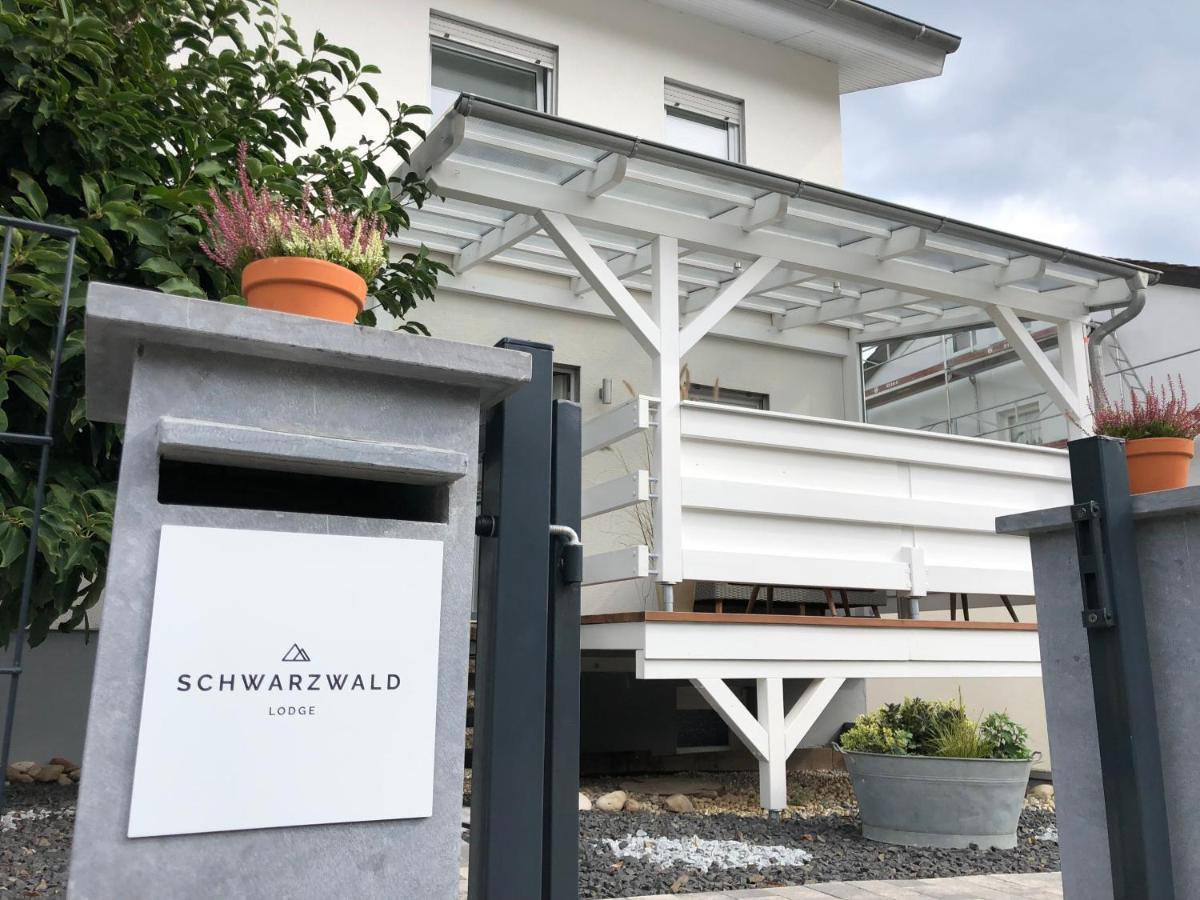 Ferienwohnung Schwarzwald Lodge Schömberg Eksteriør billede